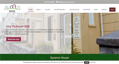 Desktop Screenshot of kynancehouse.co.uk